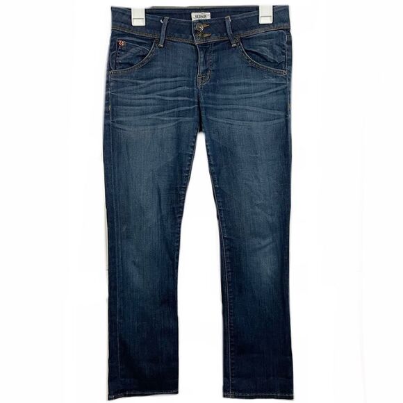 Hudson Jeans Denim - Hudson Medium Wash Mid Rise Straight Leg Jeans